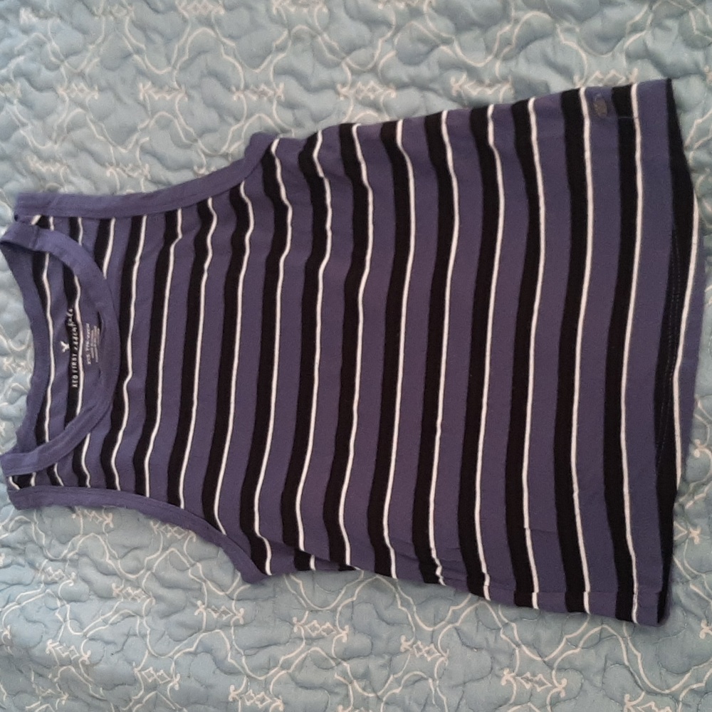 American Eagle striped tank top